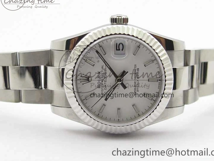 1223 Datejust 31mm 278271 SS BP Maker Best Edition White Sticks Marker Dial on Oyster Bracelet Attractive 2757